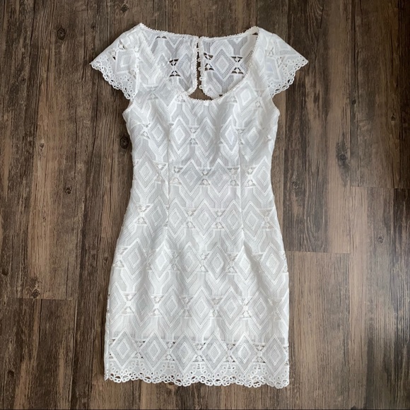 Signature8 | Dresses | 8 White Lace Dress | Poshmark